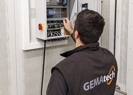 Inbetriebnahme nach Montage als Service von GEMAtech