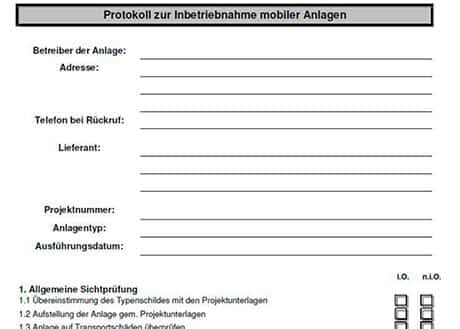 Dokumentationsprotokoll als Service von GEMAtech