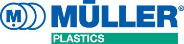 Logo der Müller Plastics AG aus den Kundenstimmen für GEMAtech